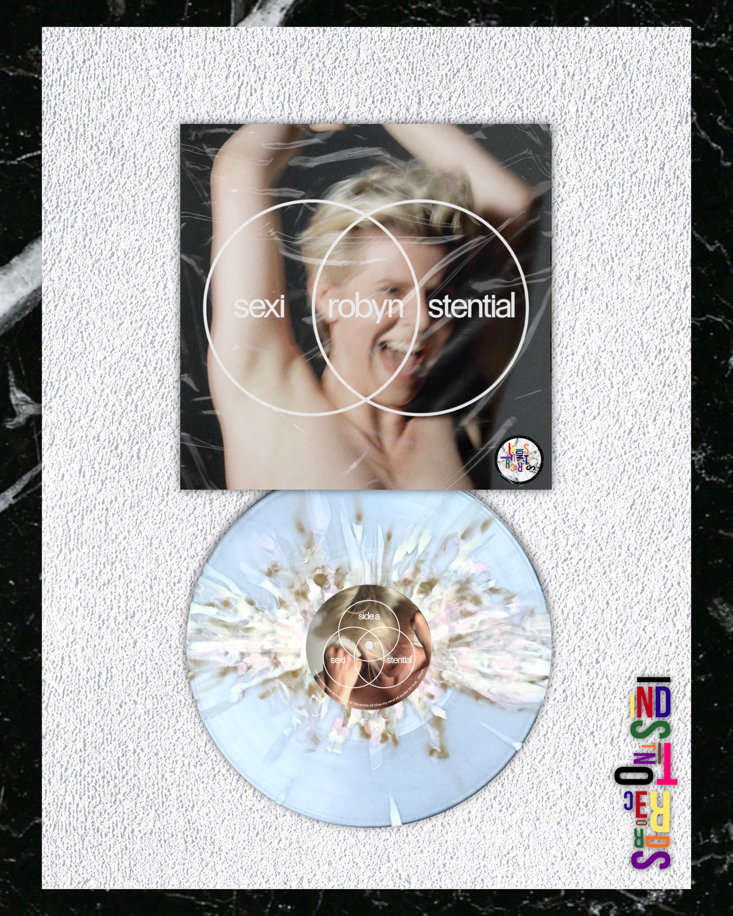 ROBYN 🤍 SEXISTENTIAL 🔥 NUMBERED SPARKLER EFFECT VINYL 🤍
