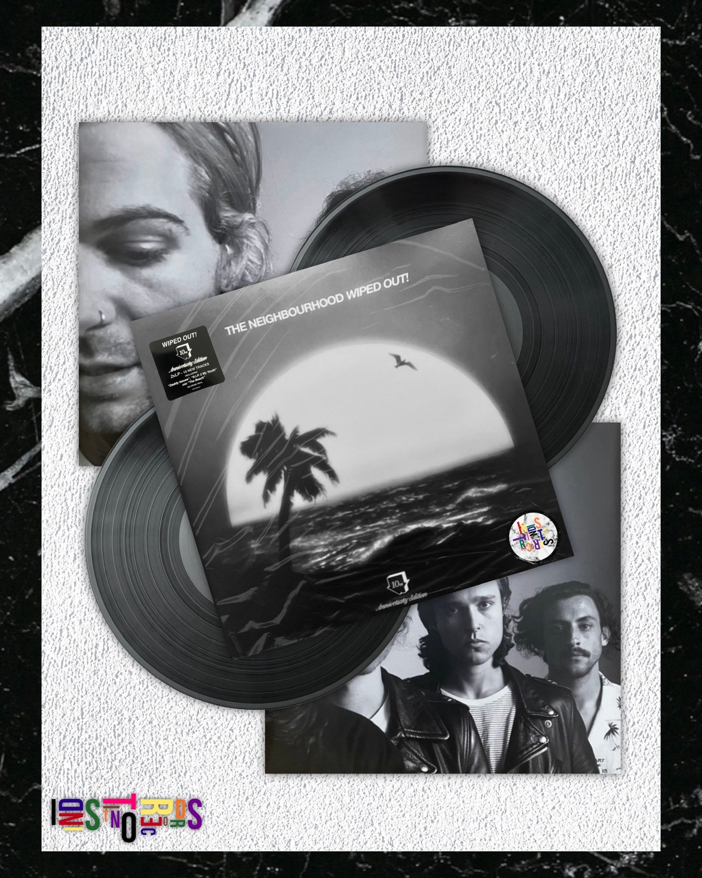 THE NEIGHBOURHOOD ⚫️ WIPED OUT! 🏠 10TH ANNIVERSARY EDITION 2XLP BLACK VINYL ⚫️