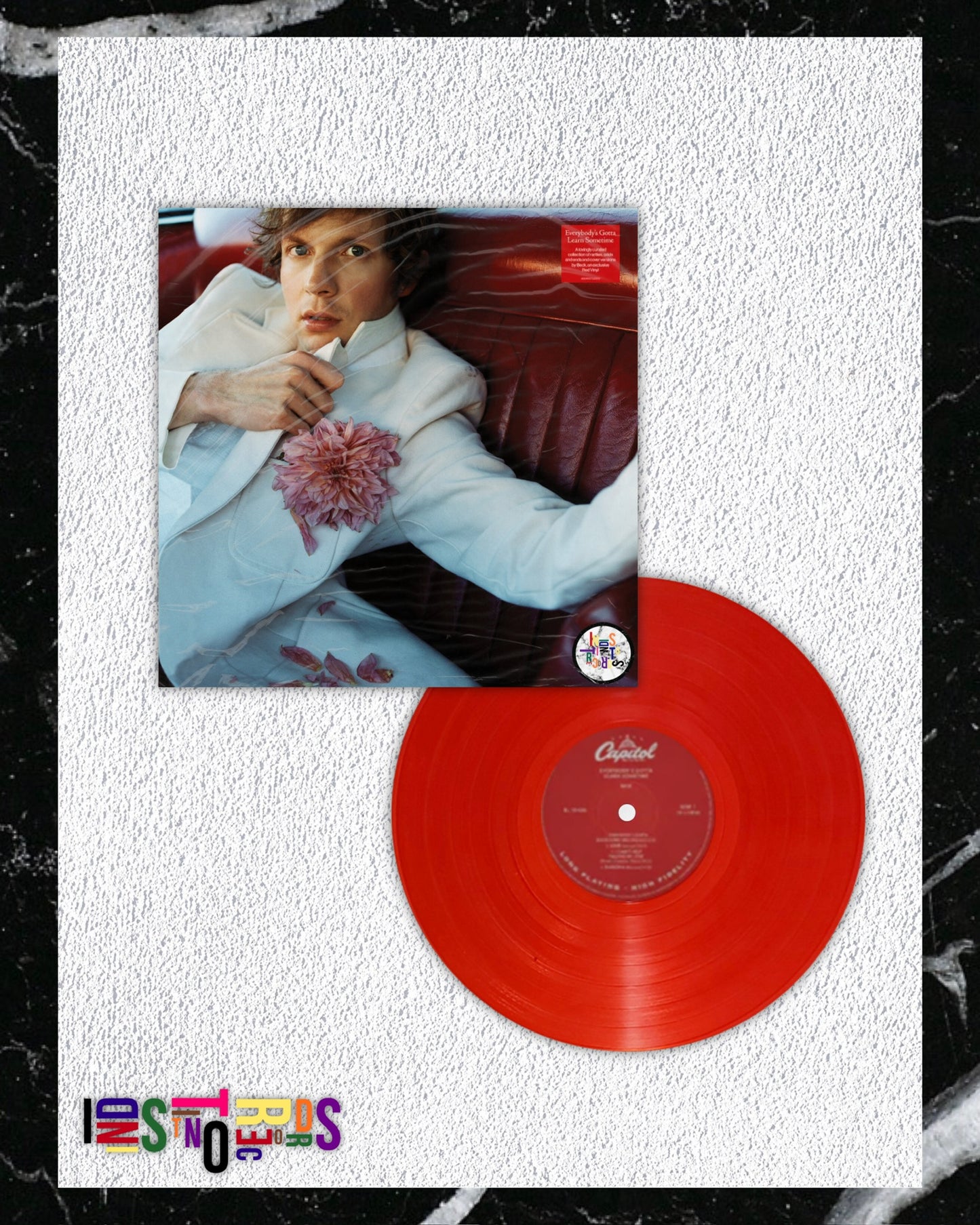 BECK 🔴 EVERYBODY’S GOTTA LEARN SOMETIME 🔴 RED VINYL 🔴
