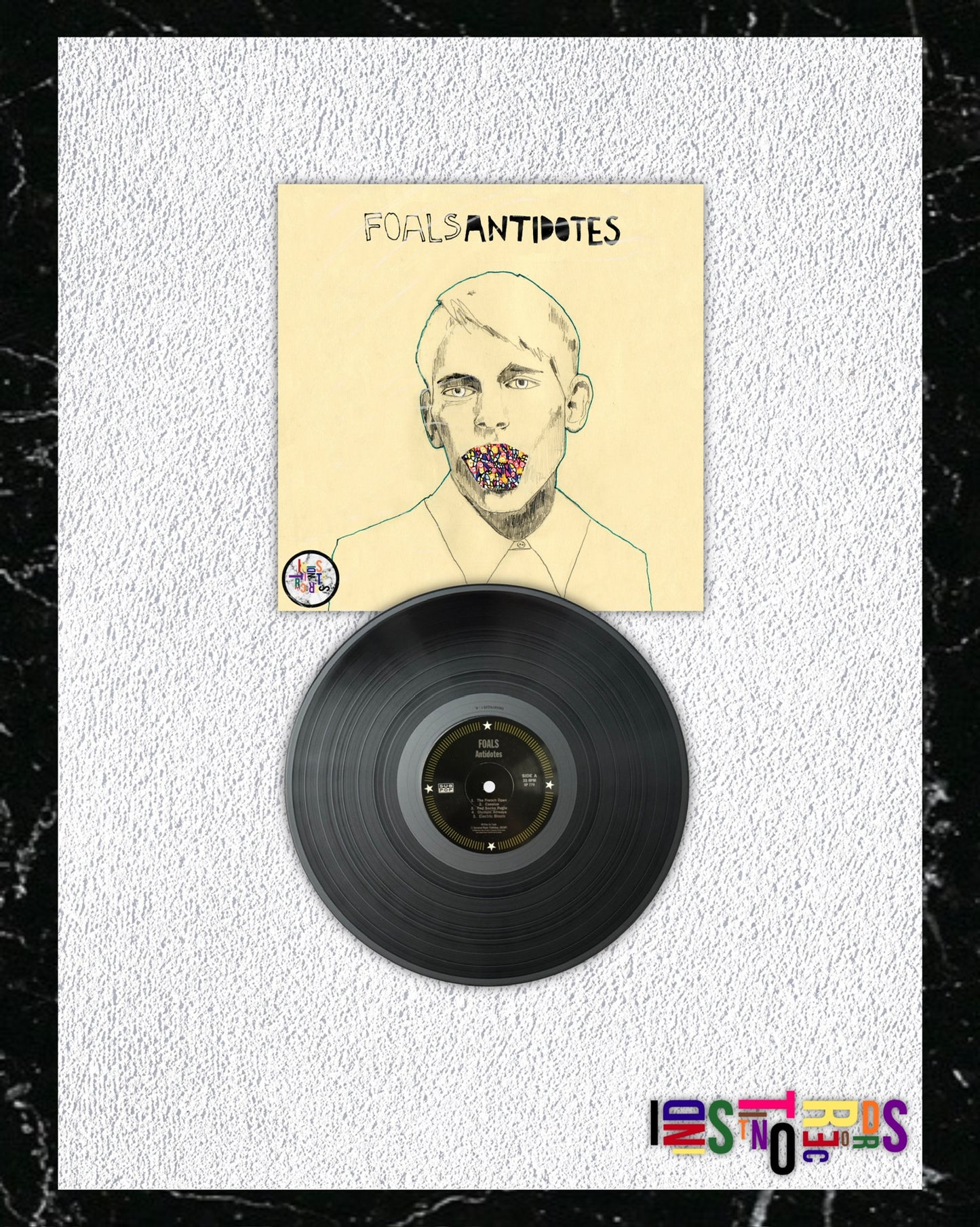 FOALS ⚫️ ANTIDOTES ⬜️ BLACK VINYL ⚫️