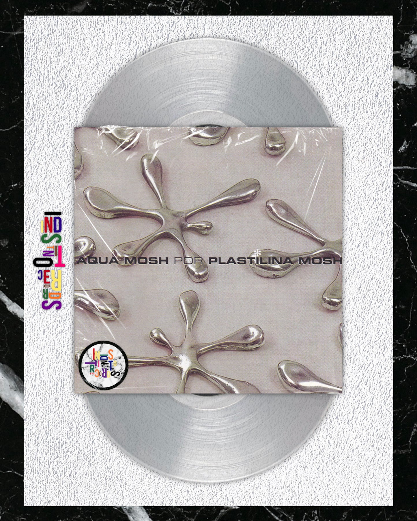 PLASTILINA MOSH 🔘 AQUA MOSH 🔘 REISSUE 2XLP CLEAR VINYL 🔘