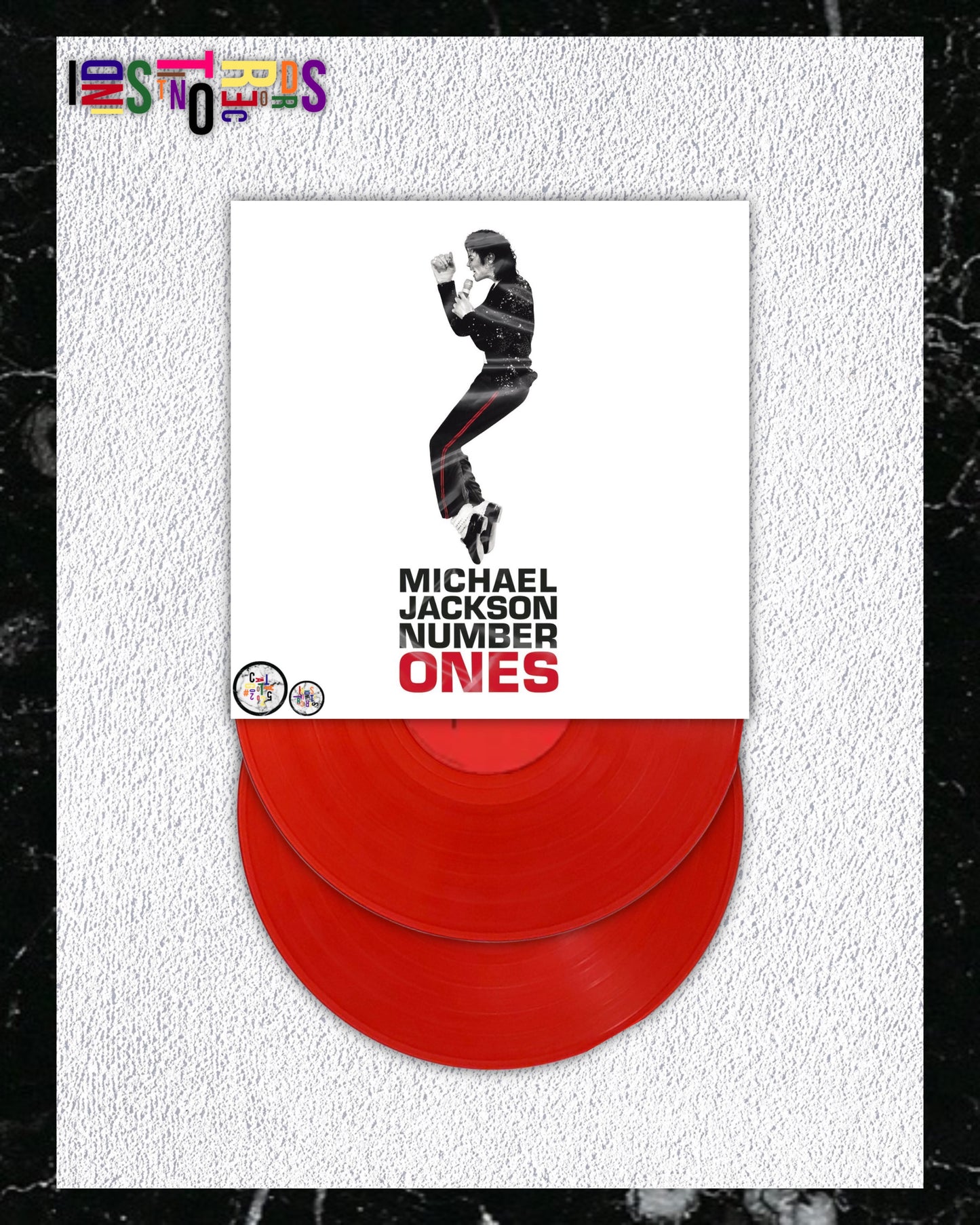 MICHAEL JACKSON ❤️ NUMBER ONES 🎙️ 2XLP RED VINYL ❤️