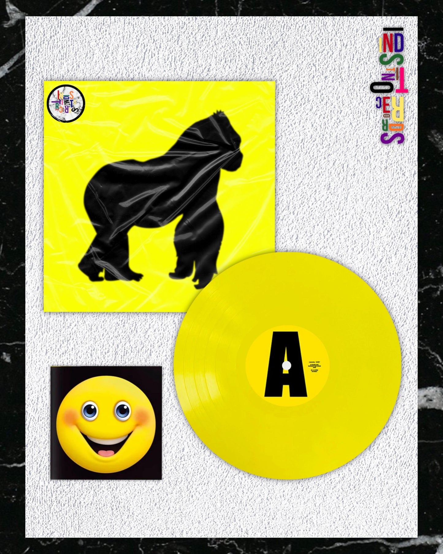 RUSOWSKY 🦍 DAISY 💛 GATEFOLD YELLOW VINYL 🦍