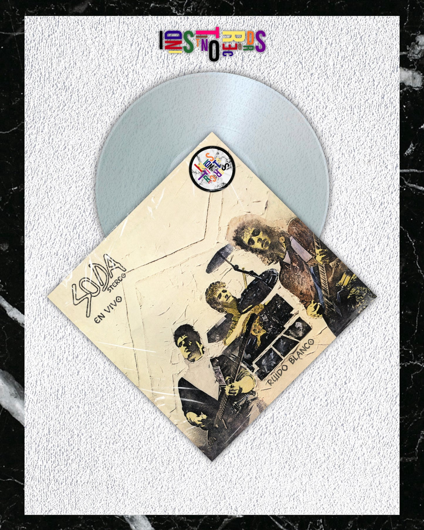 SODA STEREO 🥁 RUIDO BLANCO 🎸 CLEAR VINYL 🥁