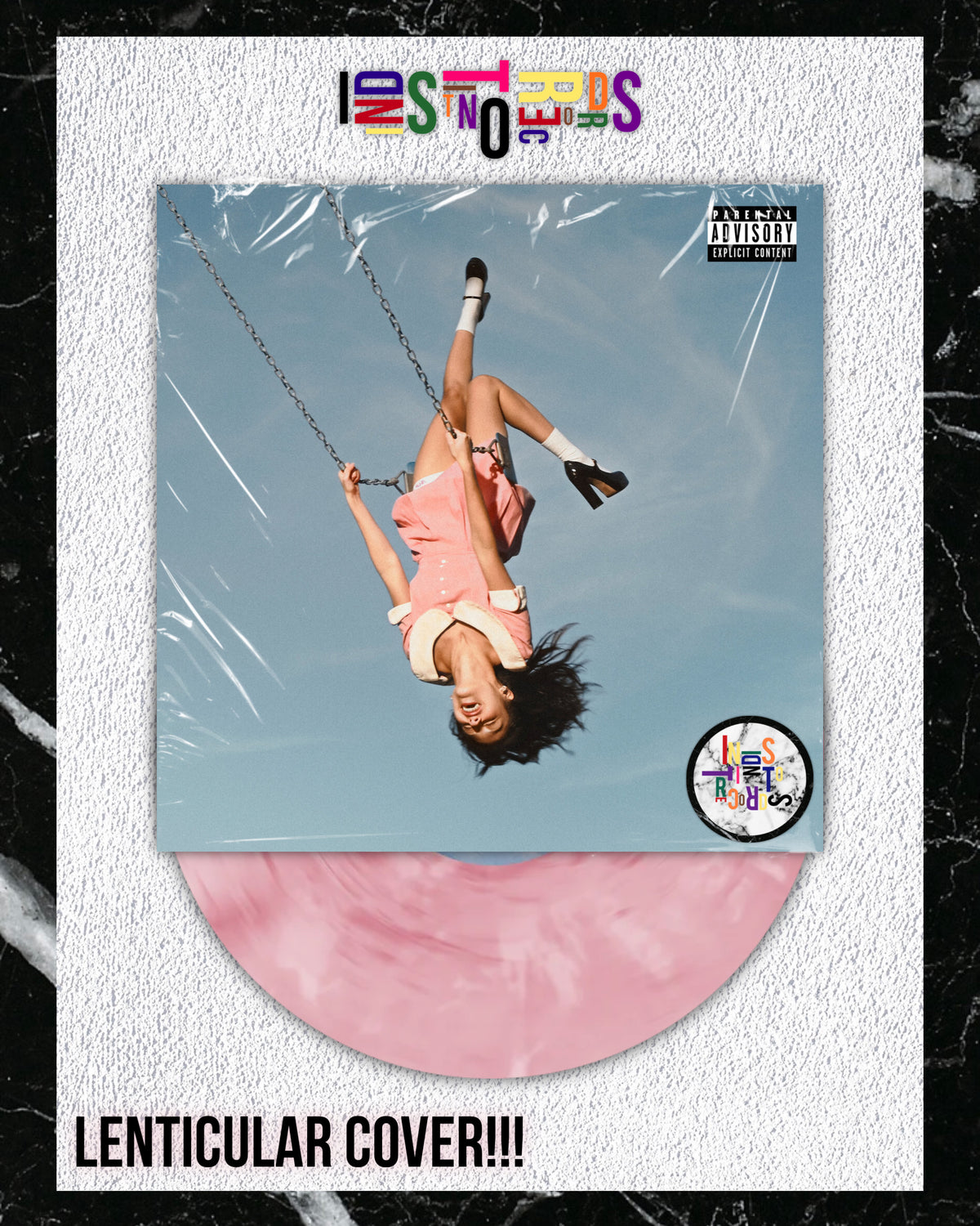 OLIVIA RODRIGO 💗 YOU SEEM PRETTY SAD FOR A GIRL SO IN LOVE 🎀 LIMITED LENTICULAR COVER EDITION PINK VINYL 💗