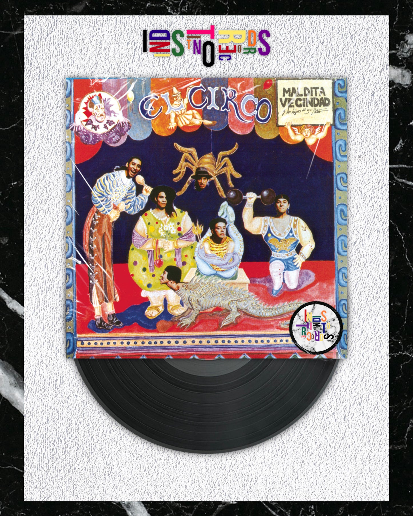 MALDITA VECINDAD Y LOS HIJOS DEL QUINTO PATIO 🎪 EL CIRCO 🎸 BLACK VINYL 🎪