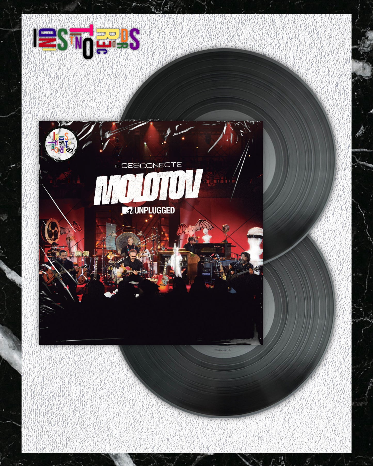 MOLOTOV 🎙️ MTV UNPLUGGED: EL DESCONECTE ⚫️ REISSUE 2XLP BLACK VINYL 🎙️