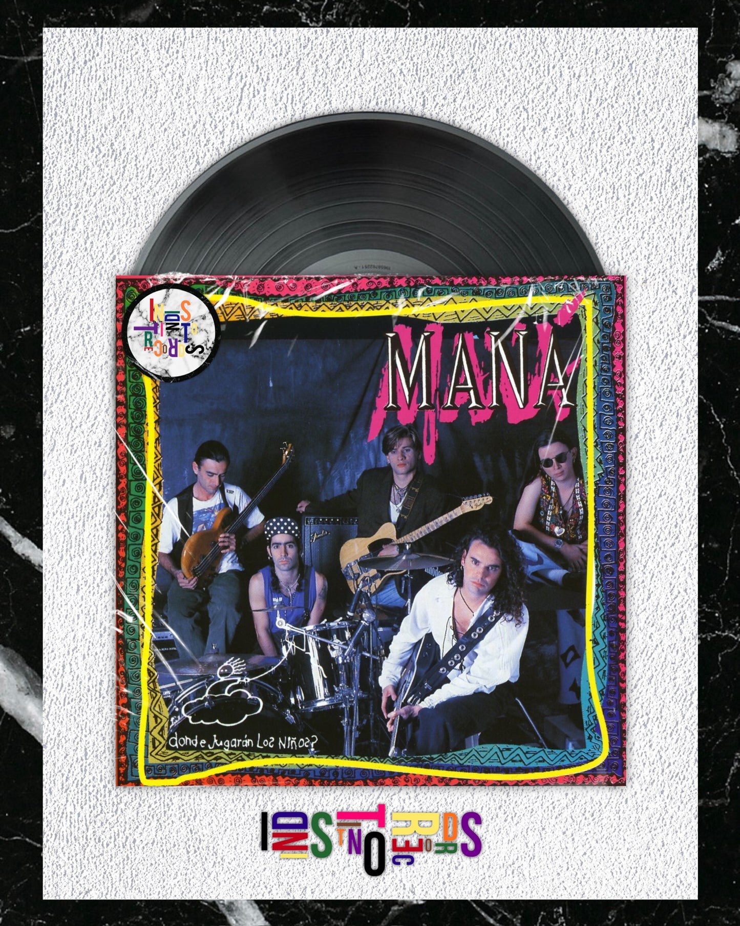 MANÁ 🎸 ¿DÓNDE JUGARÁN LOS NIÑOS? ⚫️ BLACK VINYL 🎸