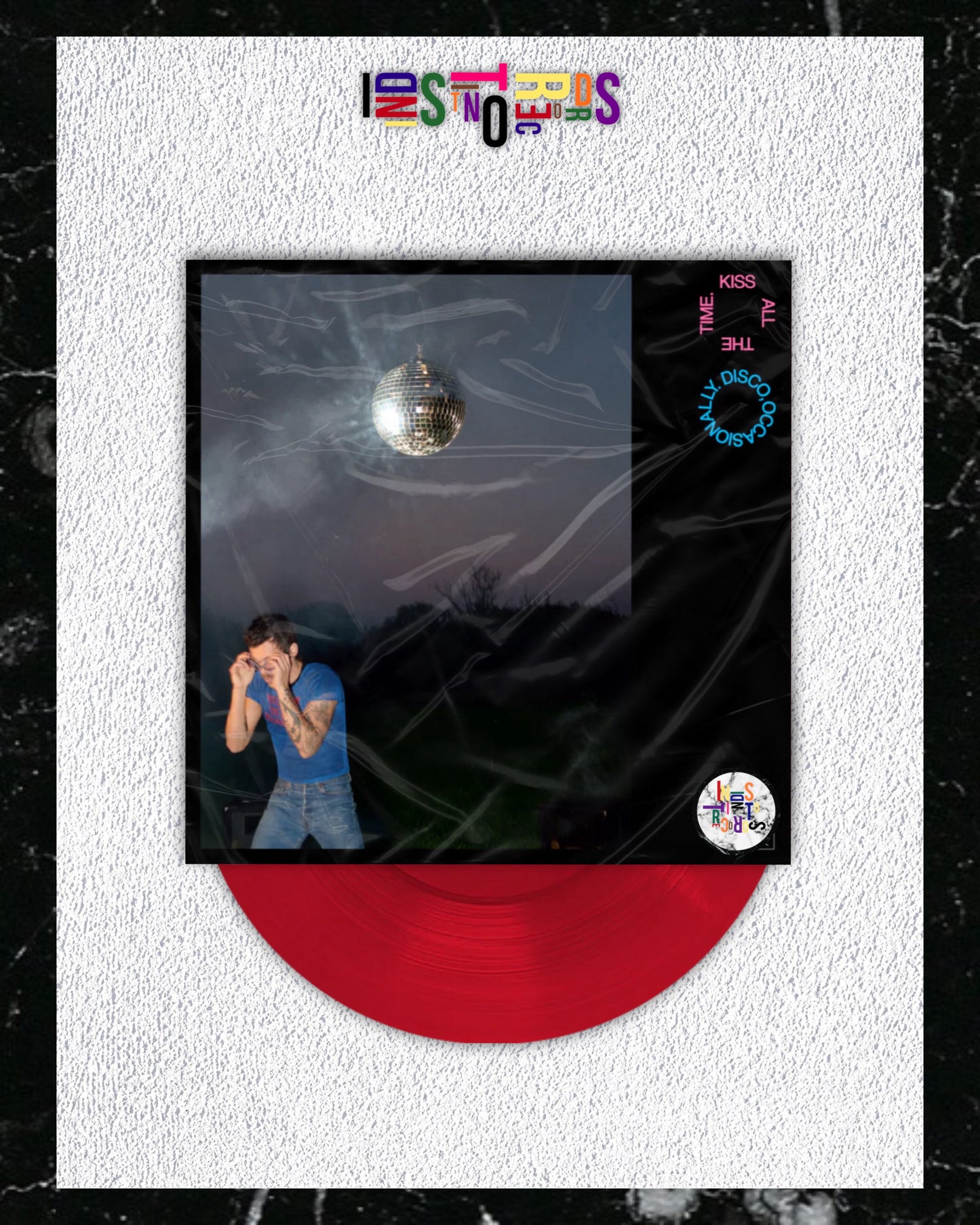 HARRY STYLES 🪩 KISS AL THE TIME. DISCO, OCCASIONALLY 🍅 LIMITED EDITION TOMATO RED VINYL 🪩