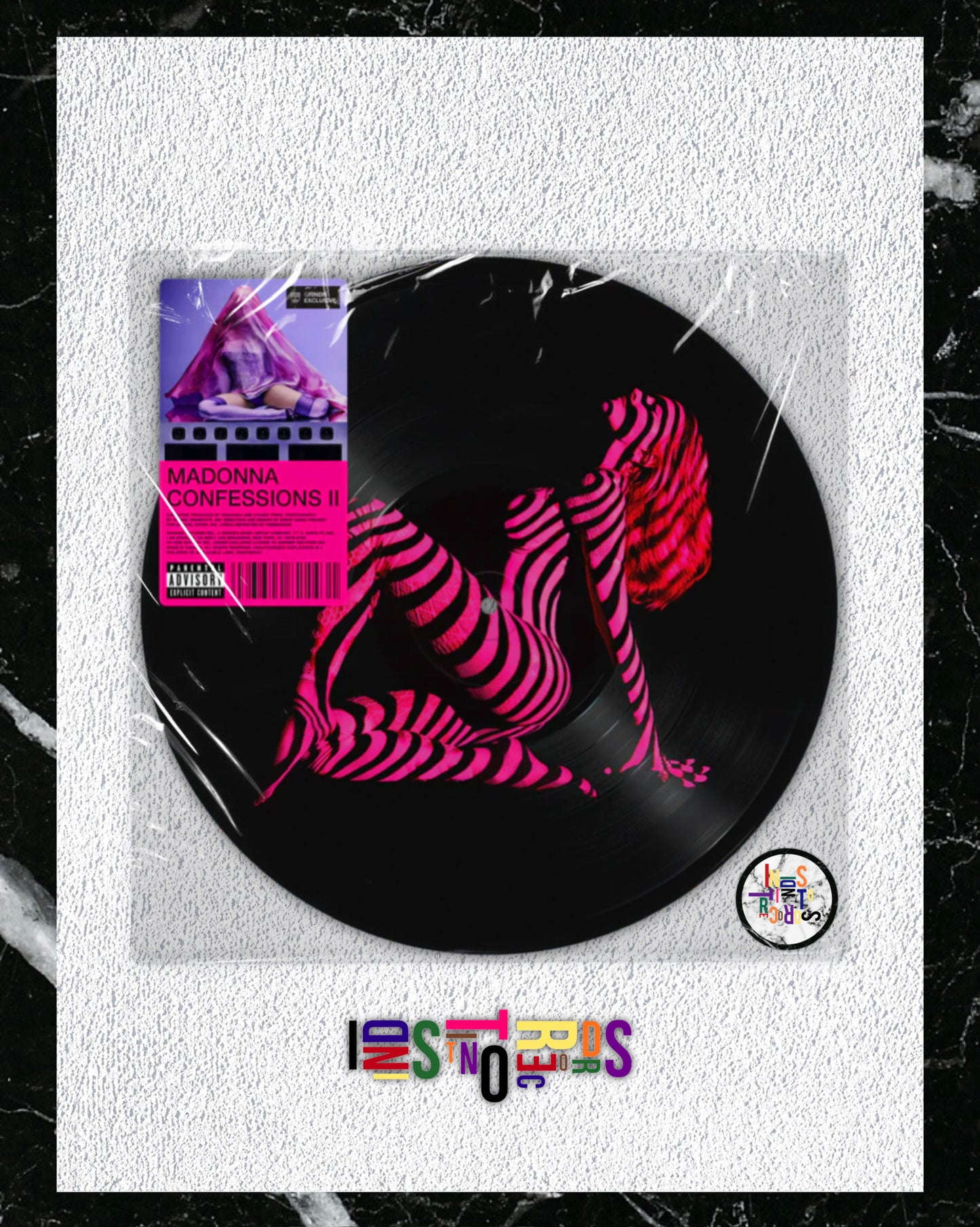 MADONNA 💗 CONFESSIONS II ⚫️ GRINDR EXCLUSIVE PICTURE DISC 💗