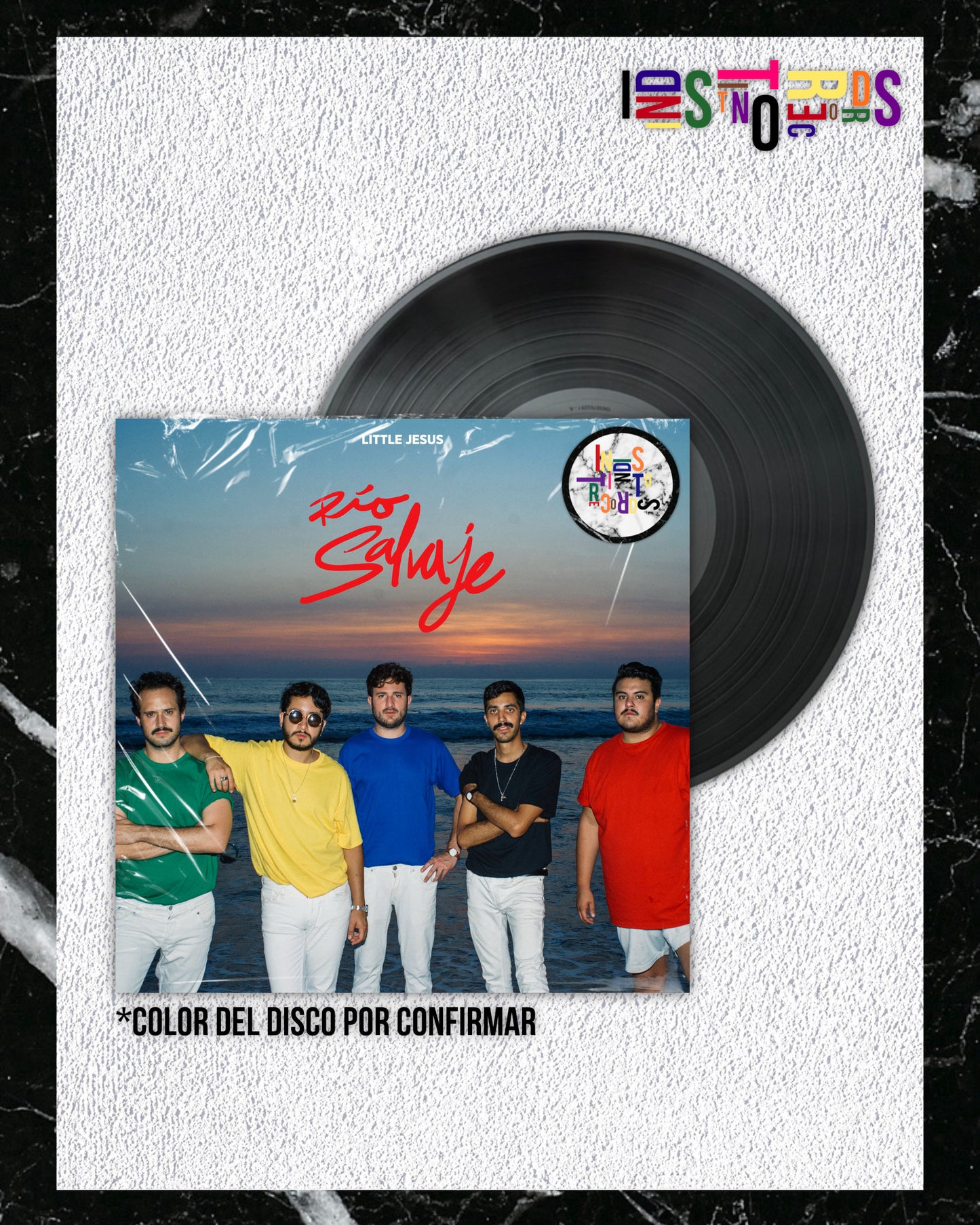 LITTLE JESUS 🌊 RÍO SALVAJE 🌅 COLOURED VINYL 🌊 *COLOR POR CONFIRMAR*