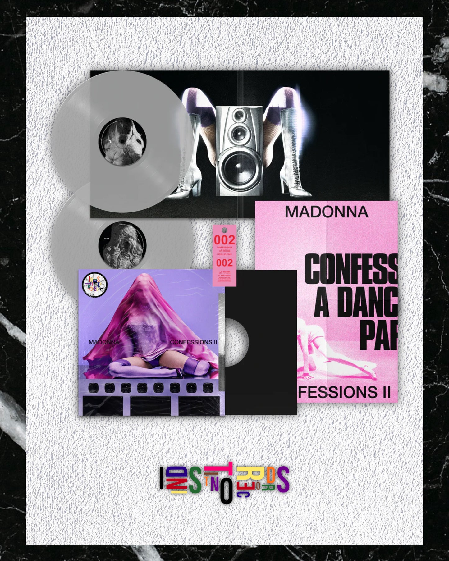 MADONNA 🩷 CONFESSIONS II 🔊 LIMITED NUMBERED EDITION 2XLP DELUXE CLEAR VINYL 🩷