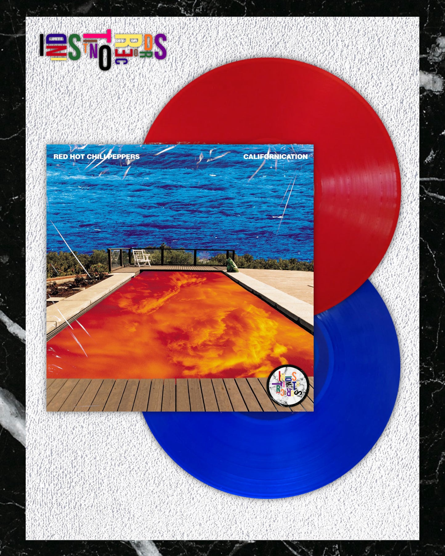 RED HOT CHILI PEPPERS 🌊 CALIFORNICATION 🔥 LIMITED EDITION 2XLP RED & OCEAN BLUE VINYL 🌊