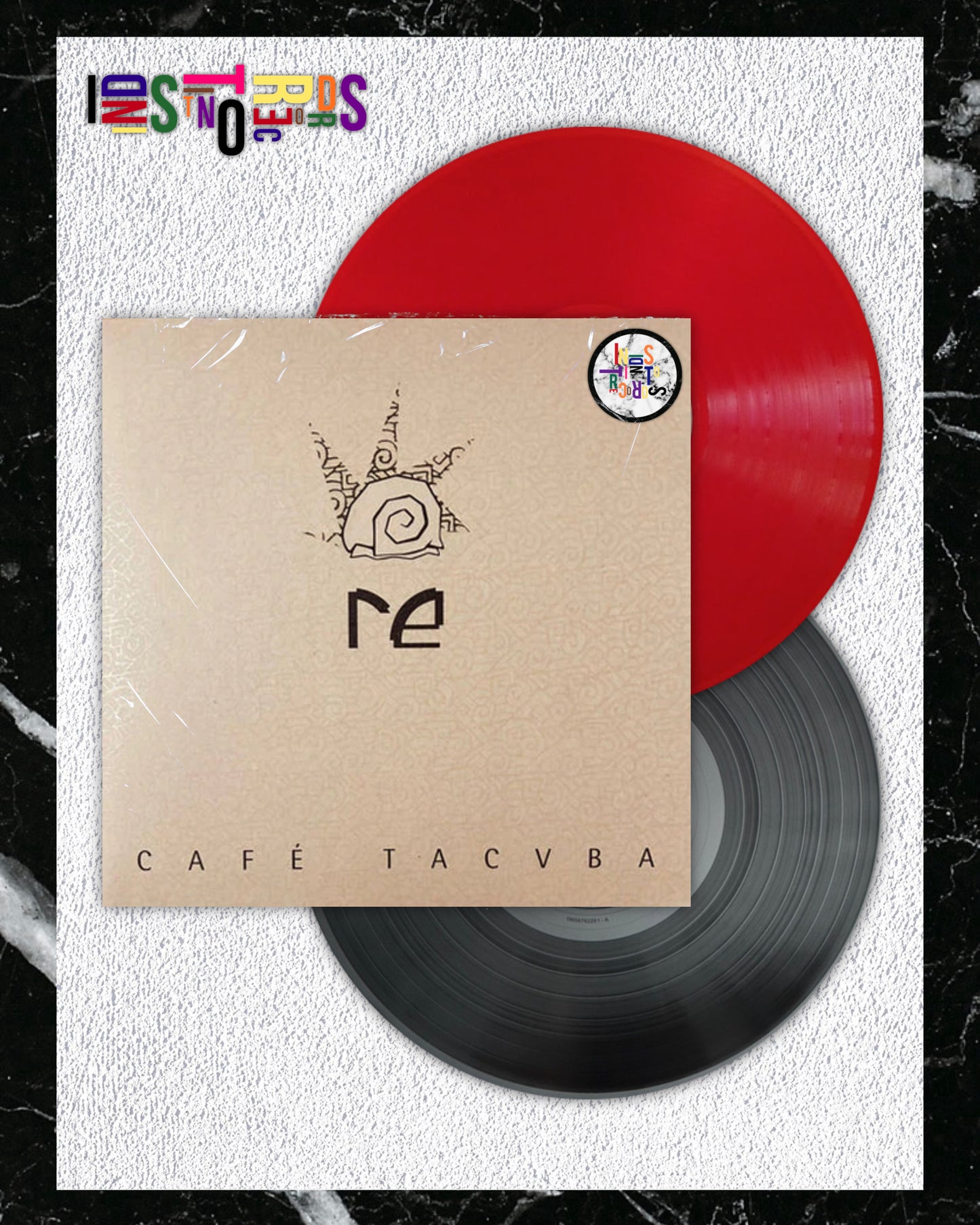 CAFÉ TACVBA 🔴 RE ⚫️ 2XLP RED & BLACK VINYL 🔴