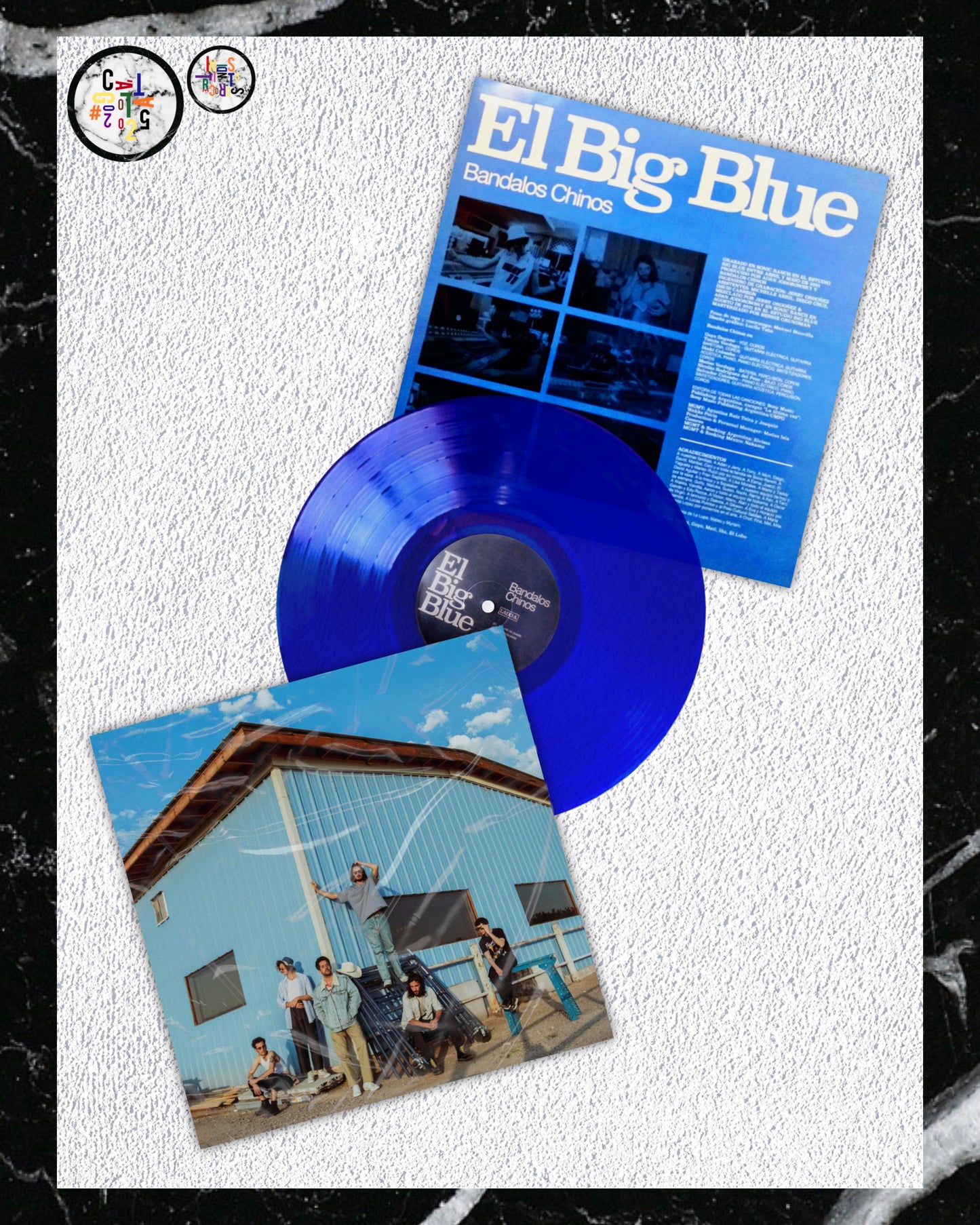 BANDALOS CHINOS 🩵 EL BIG BLUE 🔵 TRANSLUCENT BLUE VINYL LP