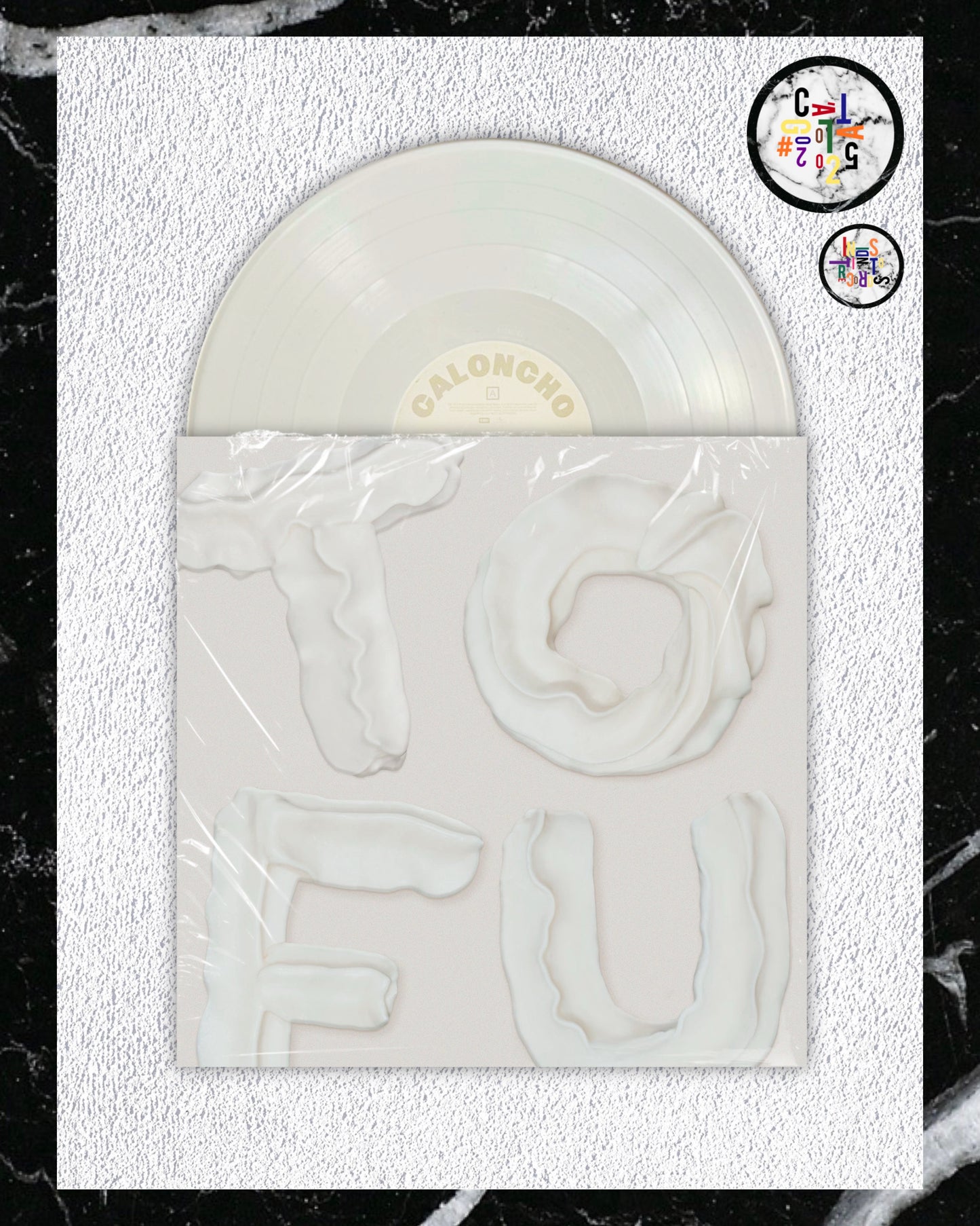 CALONCHO 🤍 TOFU ⚪️ ESPECIAL EDITION BONE VINYL LP
