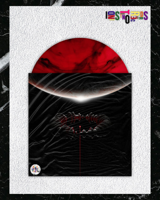 MUSE 🪐 THE WOW SIGNAL 🔴 TRANSLUCENT RED & BLACK MARBLED VINYL 🪐