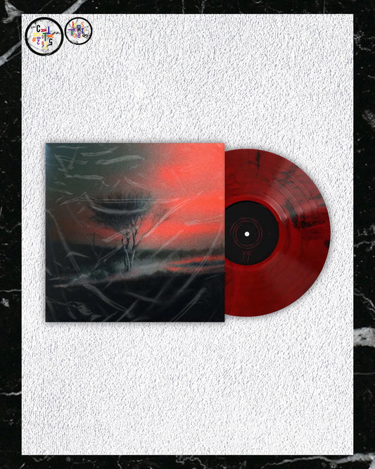 JOJI 🔴 PISS IN THE WIND 🪾 LTD RUBY BLACK WAVE VINYL LP