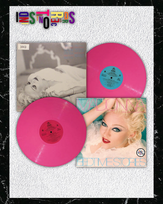 MADONNA 🩷 BEDTIME STORIES 🩵 SPECIAL LIMITED EDITION DJ 2XLP PINK VINYL PRESSING