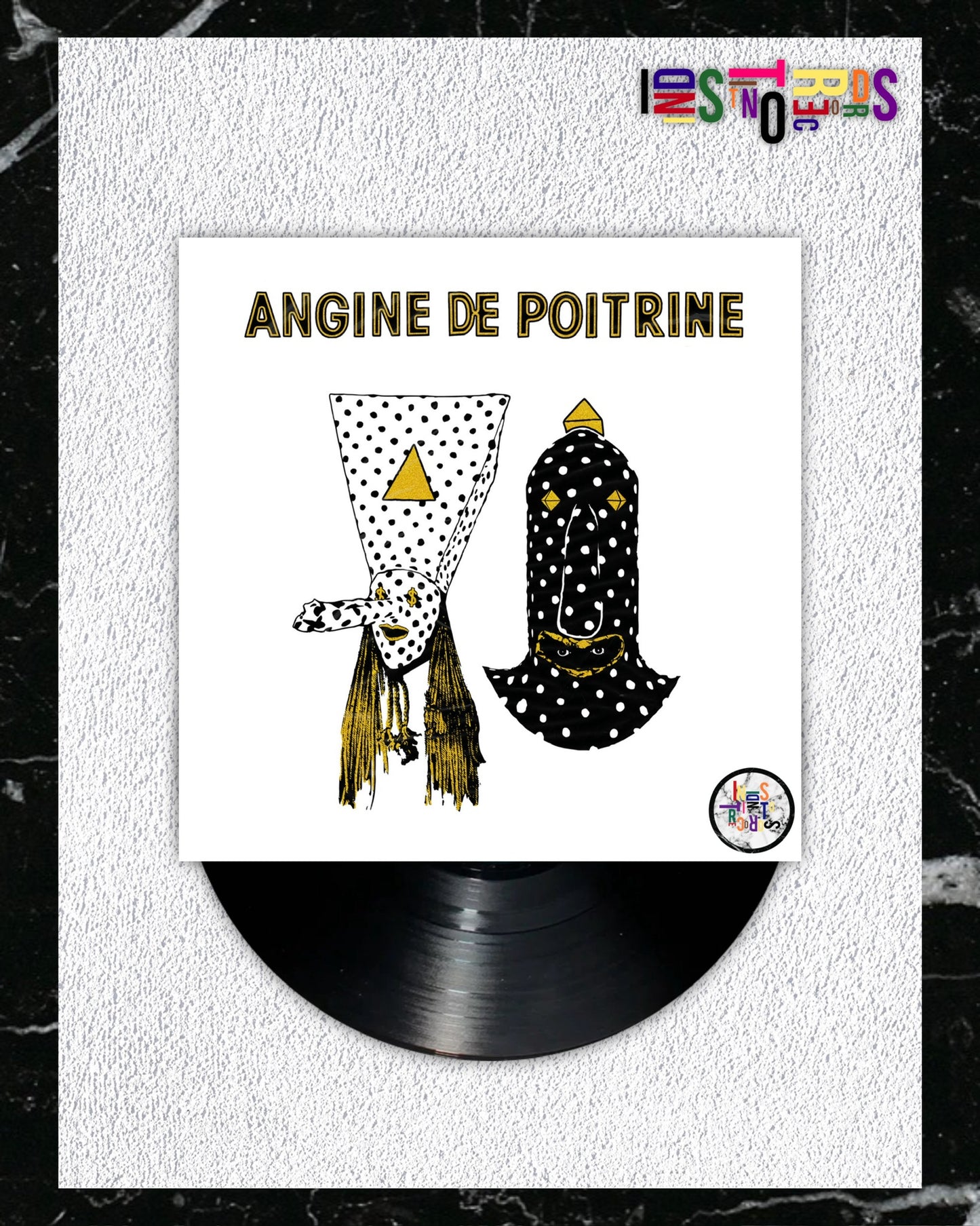 ANGINE DE POITRINE ⚪️ VOL I ⚫️ BLACK VINYL ⚪️