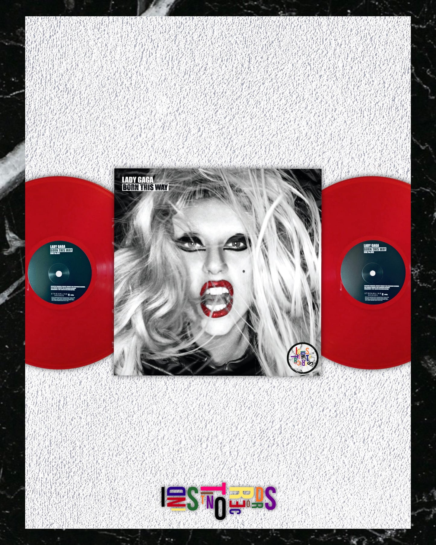 LADY GAGA ✝️ BORN THIS WAY ❤️ 2XLP RED VINYL VINILO LP