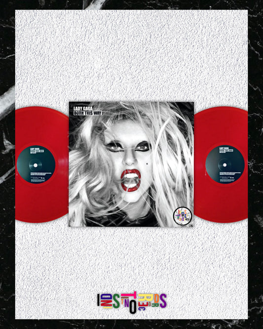 LADY GAGA ✝️ BORN THIS WAY ❤️ 2XLP RED VINYL VINILO LP