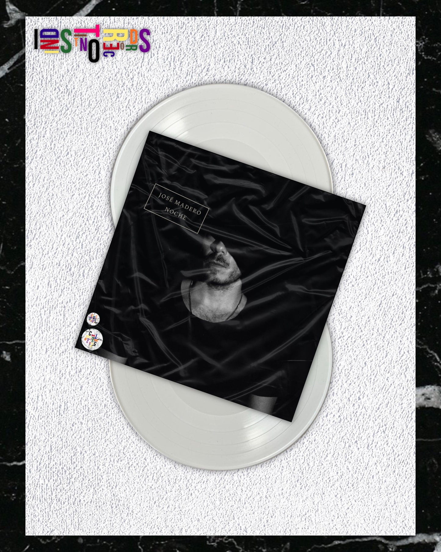 JOSÉ MADERO 🌃 NOCHE ⚫️ 2XLP WHITE VINYL LP