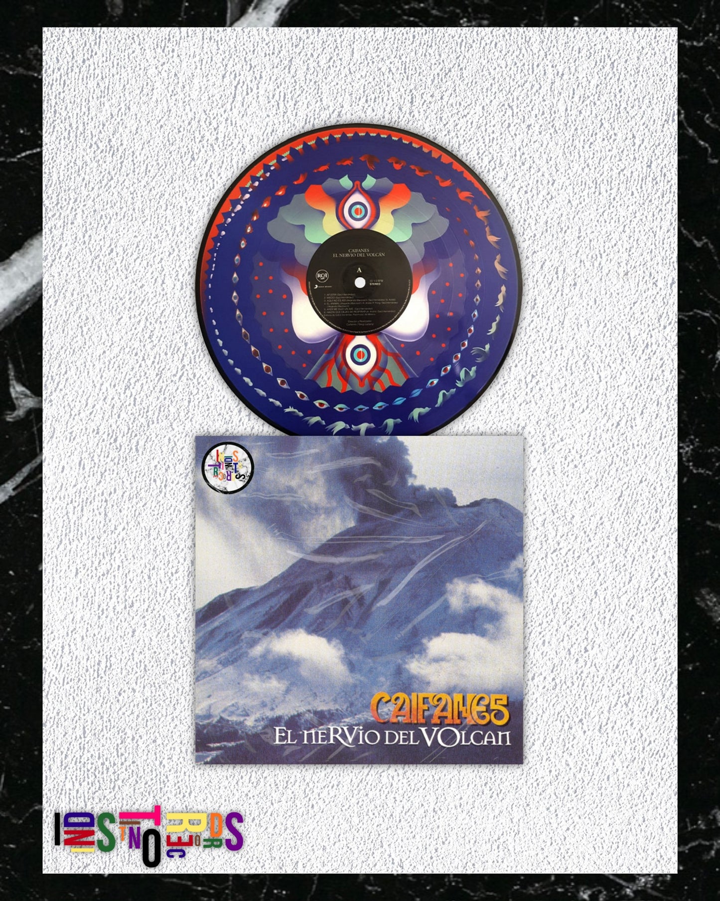 CAIFANES 🌋 EL NERVIO DEL VOLCÁN 🔵 REISSUE PICTURE DISC VINYL 🌋