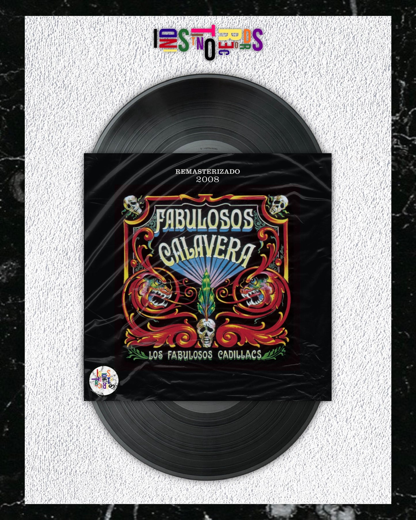 LOS FABULOSOS CADILLACS 💀 FABULOSOS CALAVERA ⚫️ 2XLP BLACK VINYL 💀