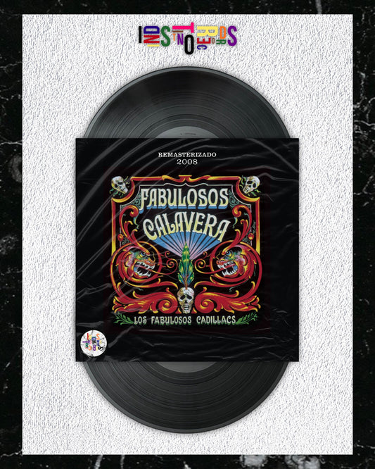 LOS FABULOSOS CADILLACS 💀 FABULOSOS CALAVERA ⚫️ 2XLP BLACK VINYL 💀