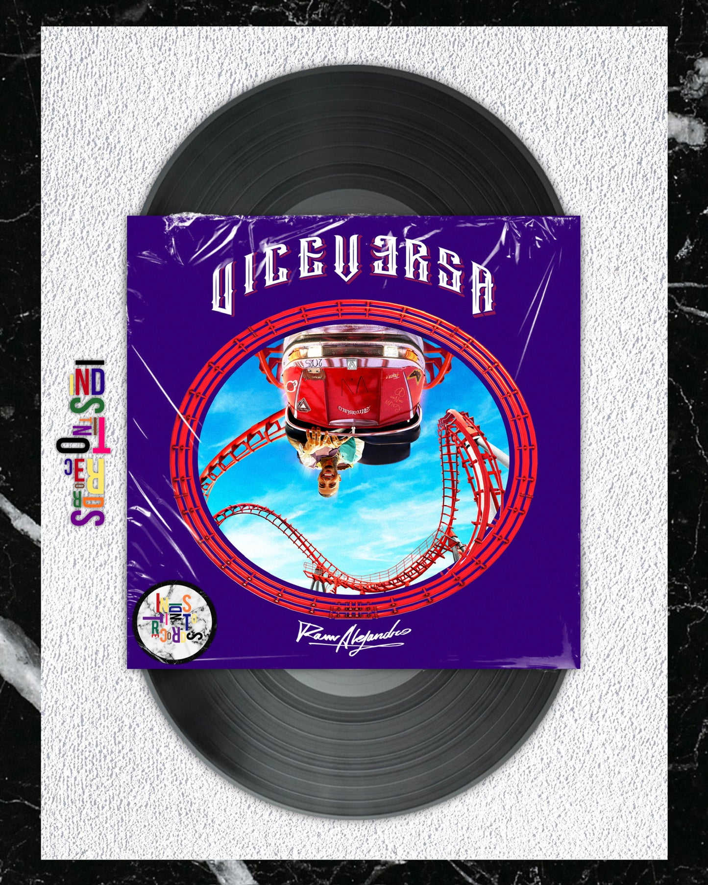RAUW ALEJANDRO 🎢 VICE VERSA 🟣 2XLP BLACK VINYL 🎢