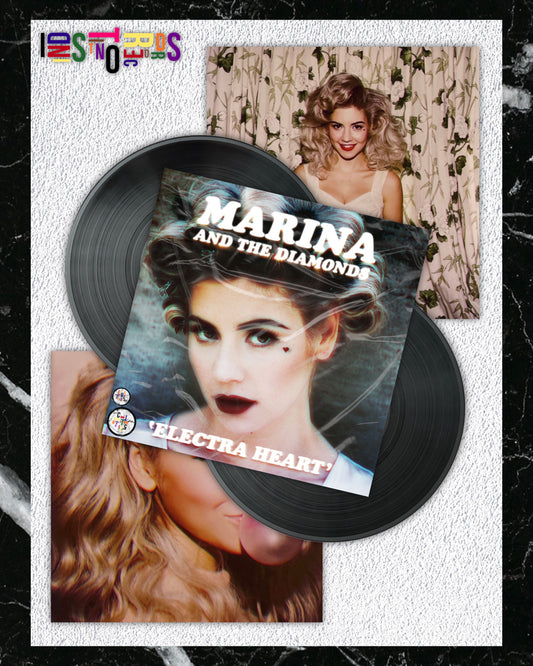 MARINA & THE DIAMONDS 🖤 ELECTRA HEART ⚡️ BLACK VINYL LP