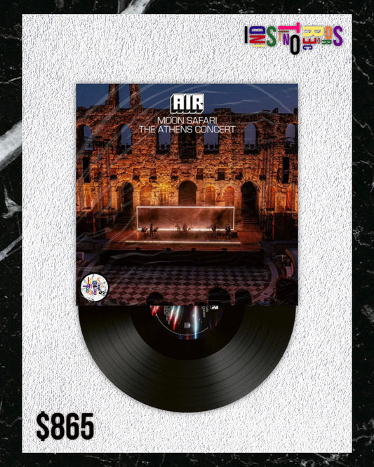 AIR 🏟️ MOON SAFARI: LIVE THEATRE HERODES ATTICUS, ATHÈNES ⚫️ BLACK VINYL 🏟️ RSD 2026 ⚫️