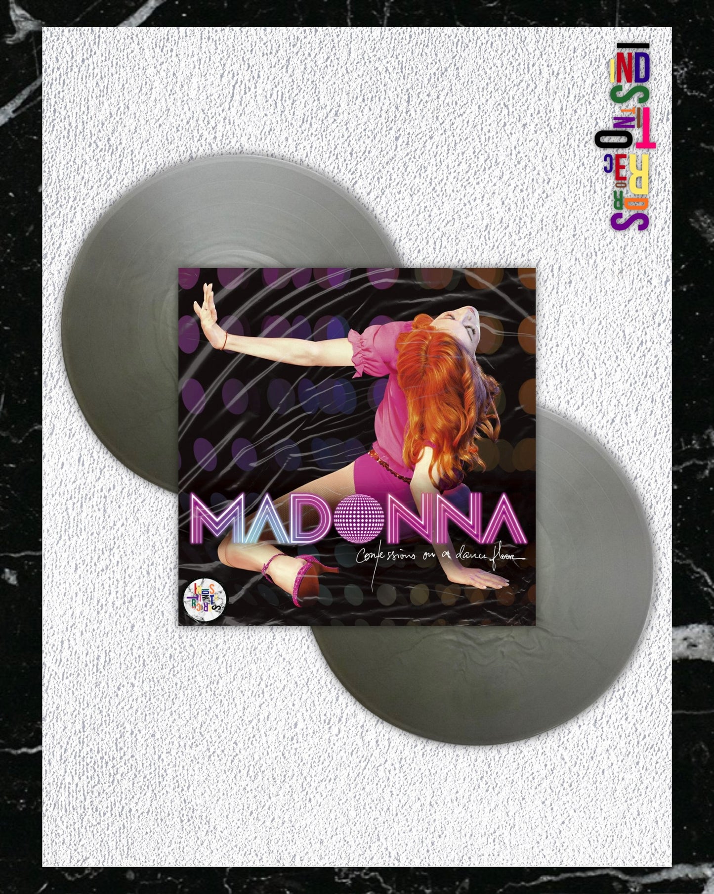 MADONNA 🪩 CONFESSIONS ON A DANCE FLOOR: THE SILVER COLLECTION 🩶 2XLP SILVER VINYL 🪩