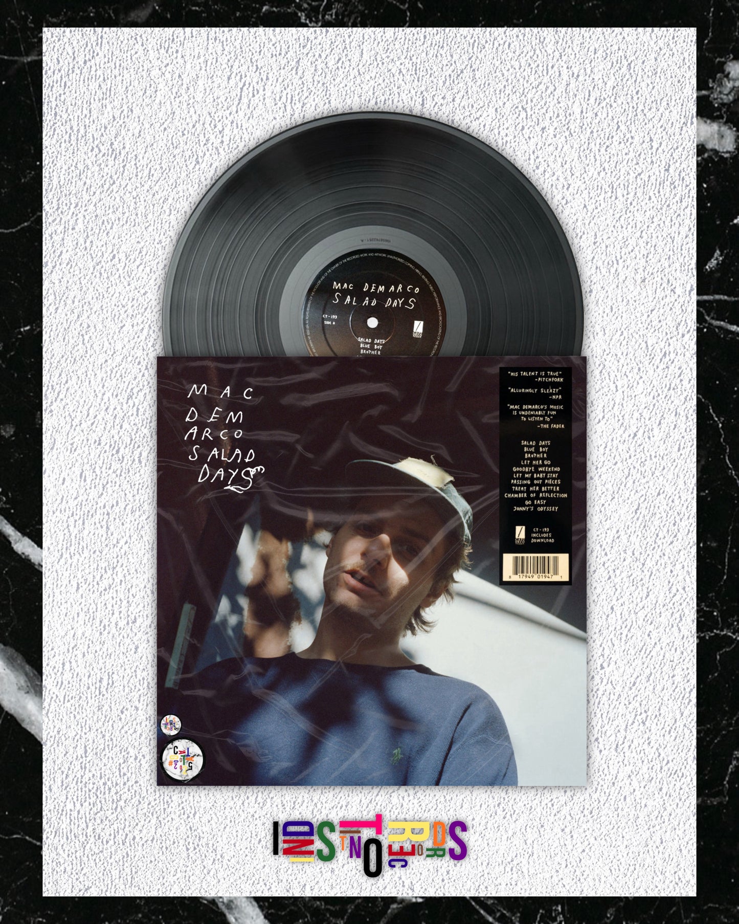 MAC DEMARCO ⚫️ SALAD DAYS 🚬 BLACK VINYL LP