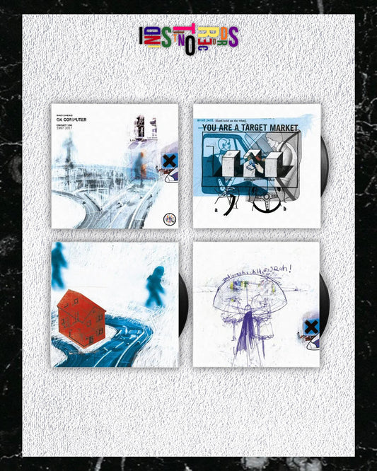 RADIOHEAD 🛣️ OK COMPUTER OKNOTOK ⚪️ 3XLP BLACK VINYL 🛣️