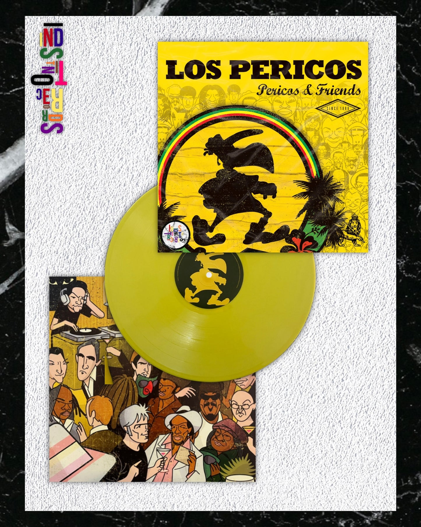 LOS PERICOS 🦜 PERICOS & FRIENDS 🟡 YELLOW VINYL 🦜