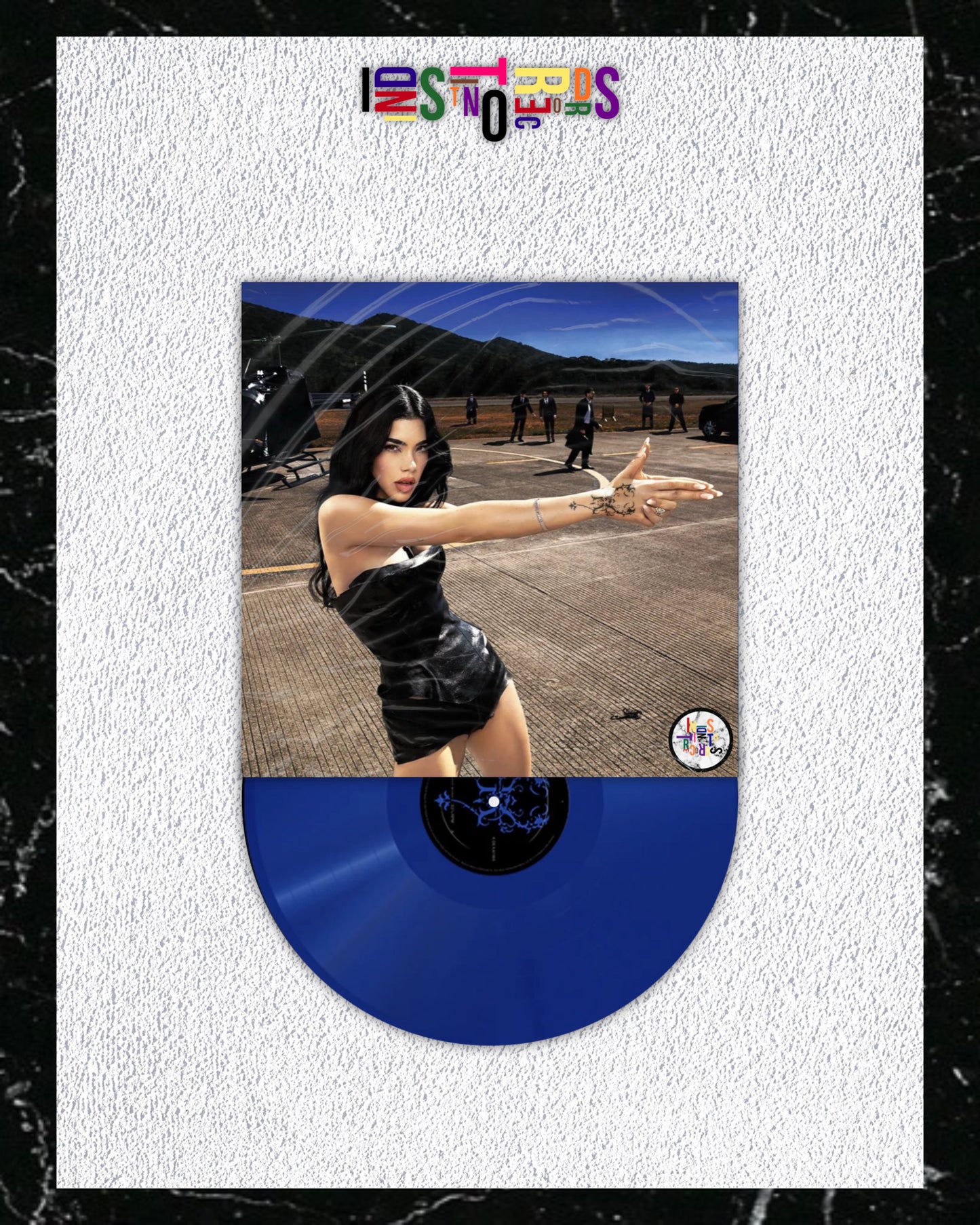 KENIA OS 💙 K DE KARMA 💙 BLUE VINYL INCLUYE POSTER 💙