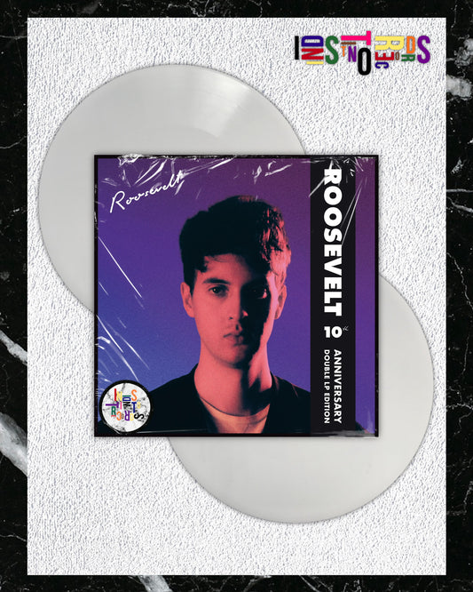 ROOSEVELT ⚫️ ROOSEVELT: 10TH ANNIVERSARY EDITION 🟣 2XLP WHITE VINYL ⚫️