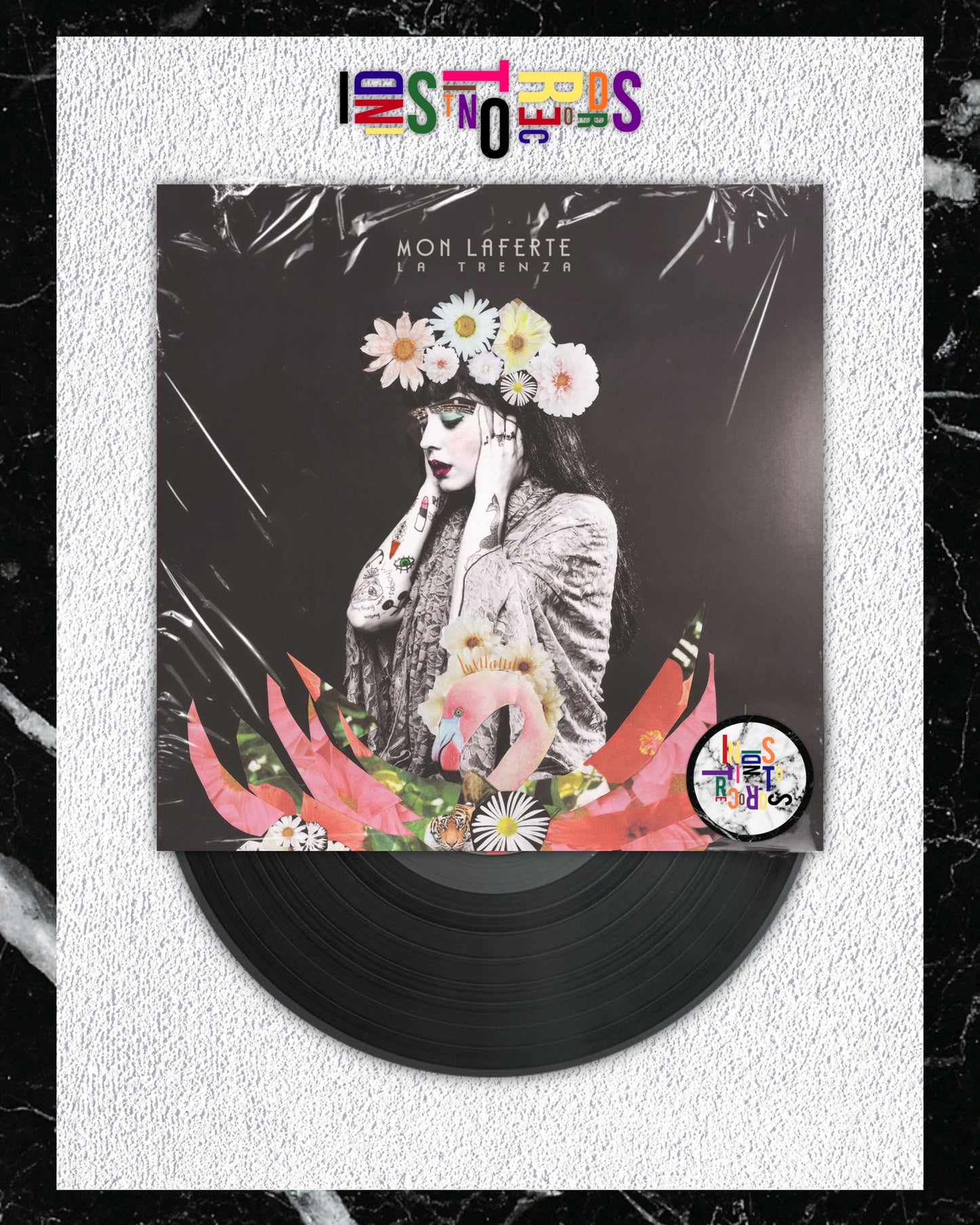 MON LAFERTE 🖤 LA TRENZA 💐 REISSUE BLACK VINYL 🖤