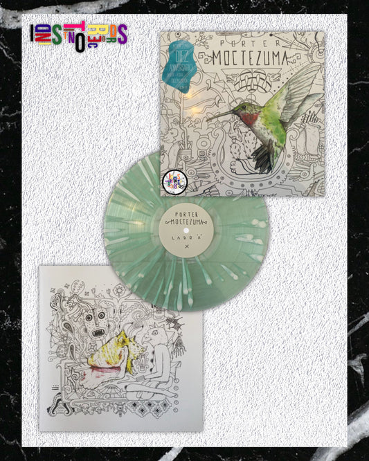 PORTER 🪽 MOCTEZUMA 🟢 COKE BOTTLE & WHITE SPLATTER VINYL 🪽