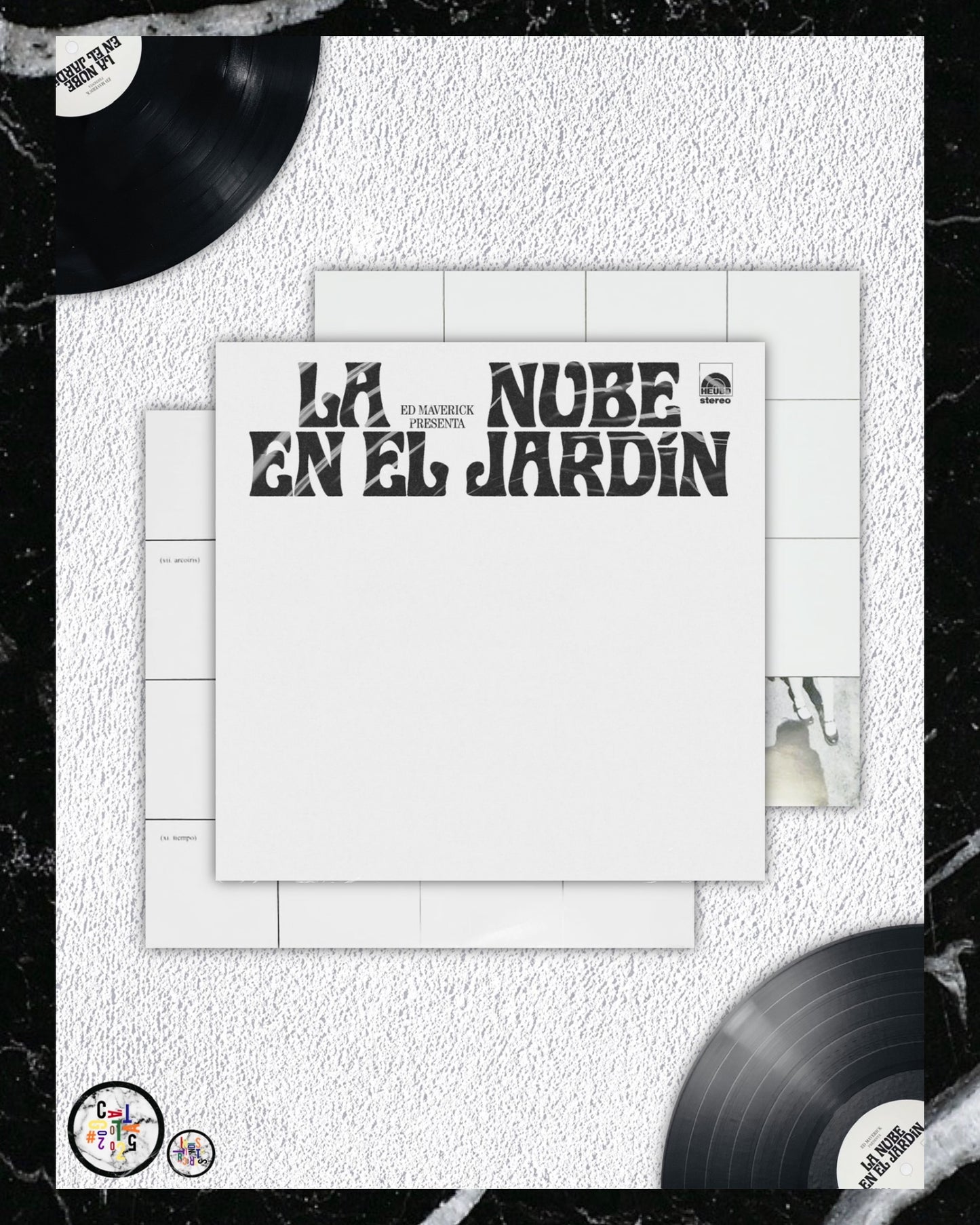 ED MAVERICK ☁️ LA NUBE EN EL JARDÍN 🪴 BLACK VINYL LP INCLUYE BONUS TRACK