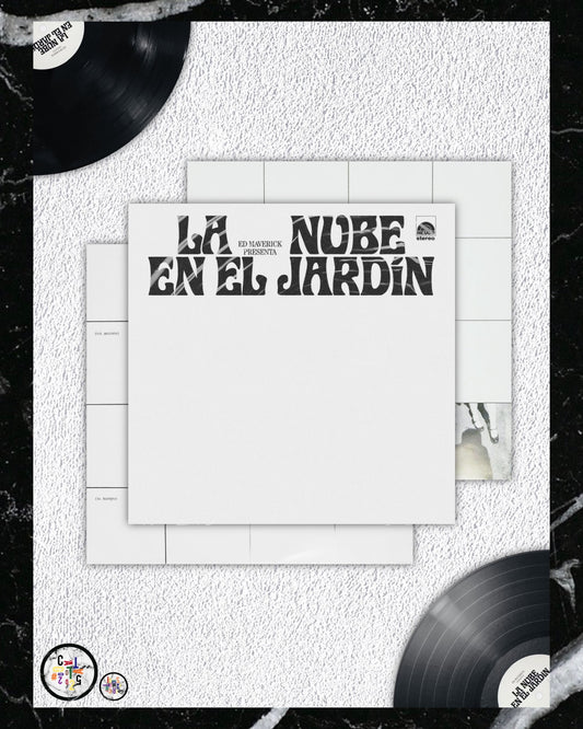 ED MAVERICK ☁️ LA NUBE EN EL JARDÍN 🪴 BLACK VINYL LP INCLUYE BONUS TRACK