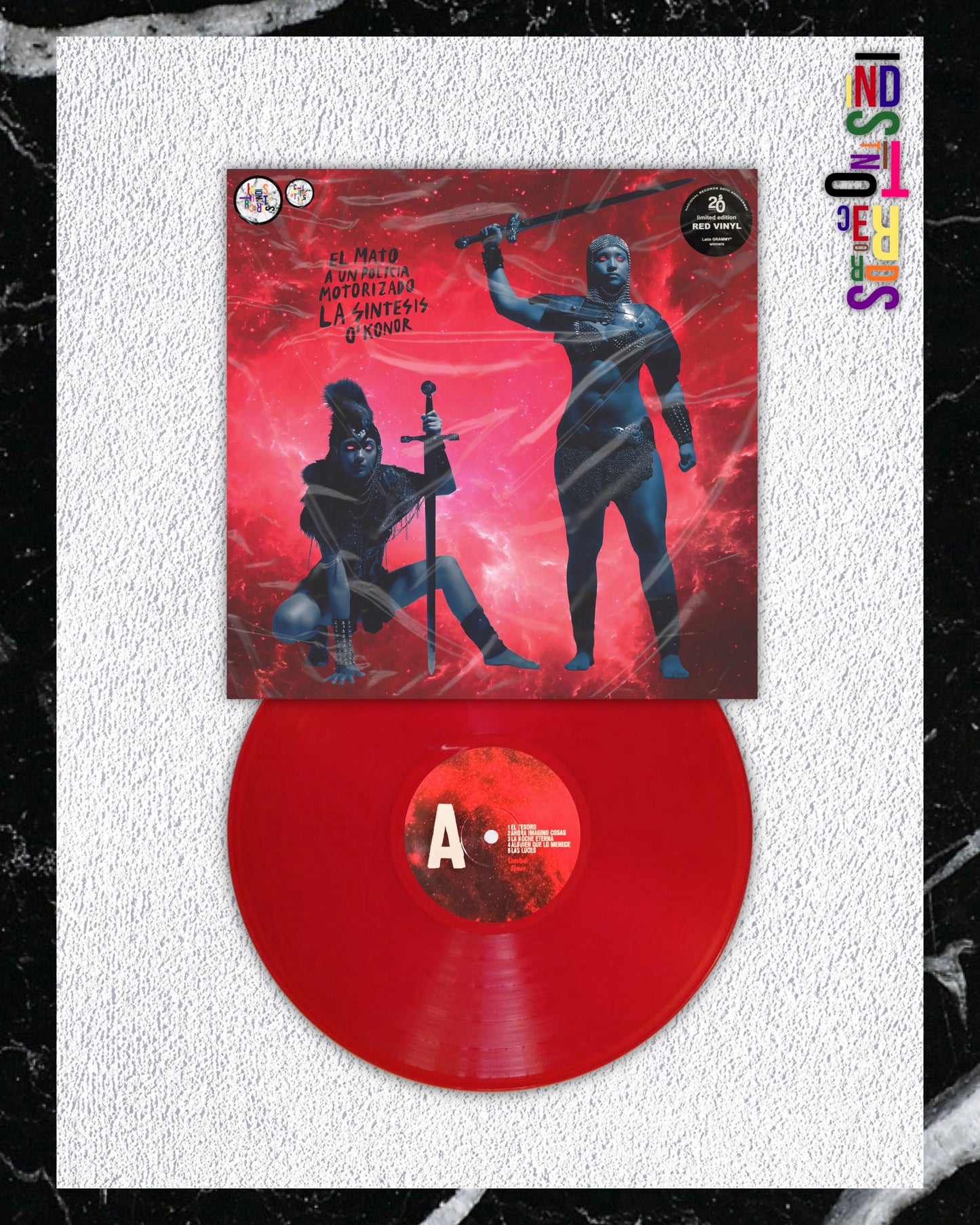 ÉL MATÓ A UN POLICÍA MOTORIZADO 🔴 LA SÍNTESIS O’KONOR 🗡️ RED VINYL VINILO LP