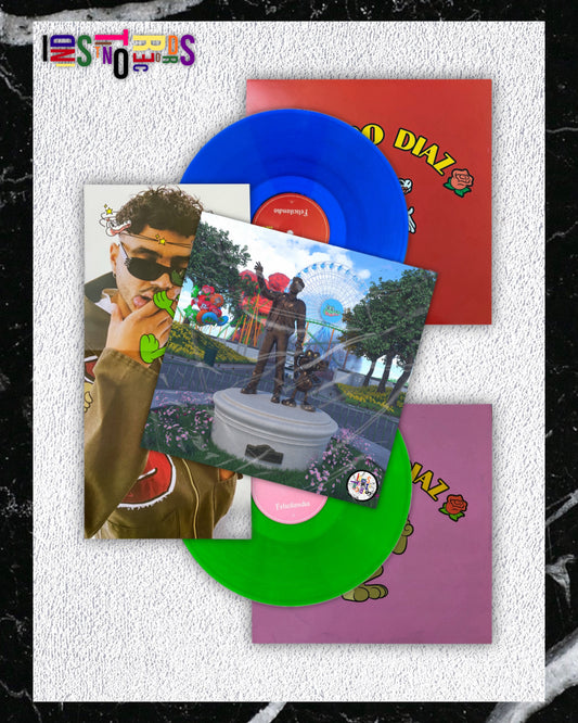 ALVARO DIAZ 🎢 FELICILANDIA 🎡 2XLP BLUE & GREEN VINYL 🎢