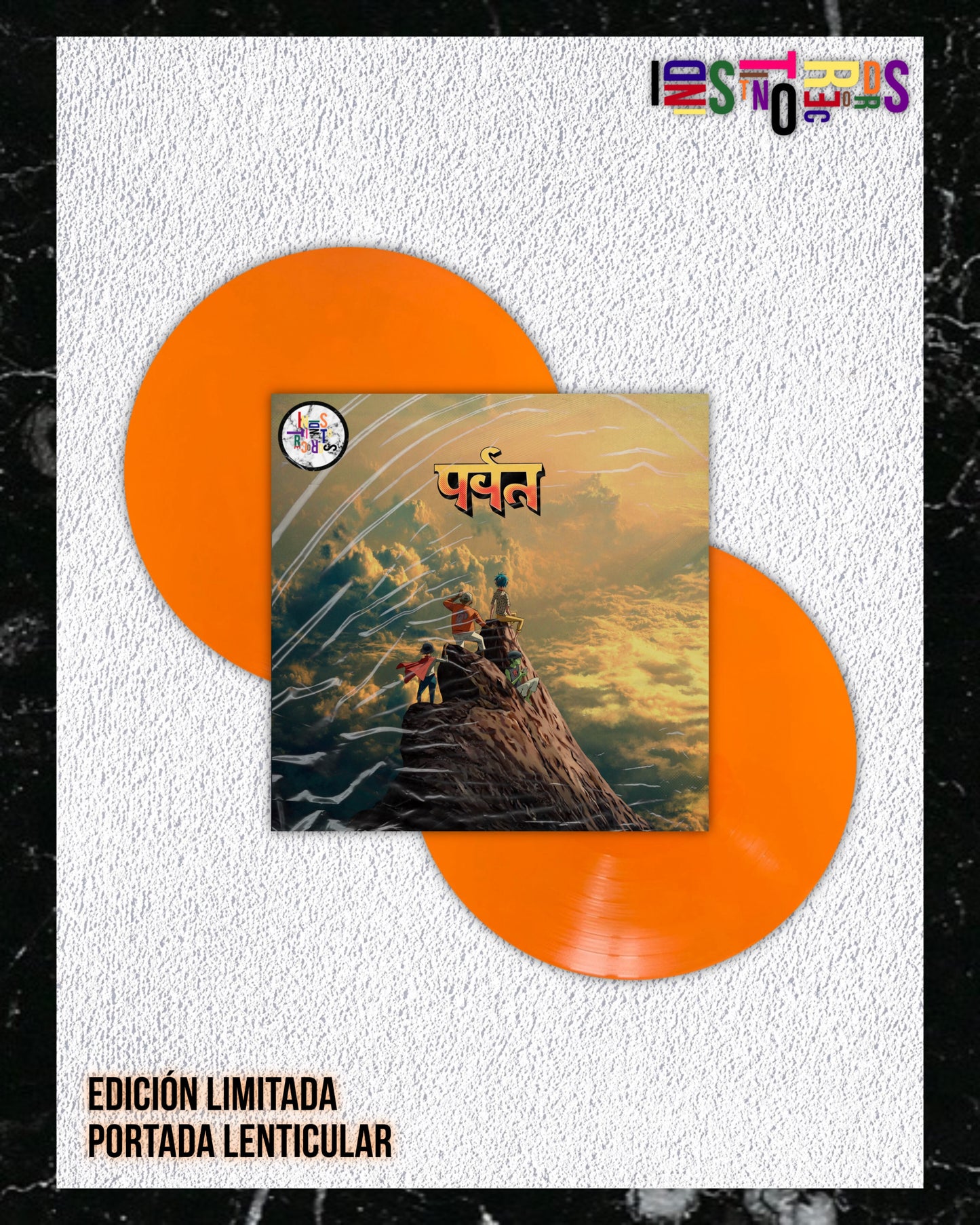 GORILLAZ 🏔️ THE MOUNTAIN 🟠 PORTADA LENTICULAR 2XLP ORANGE VINYL 🏔️