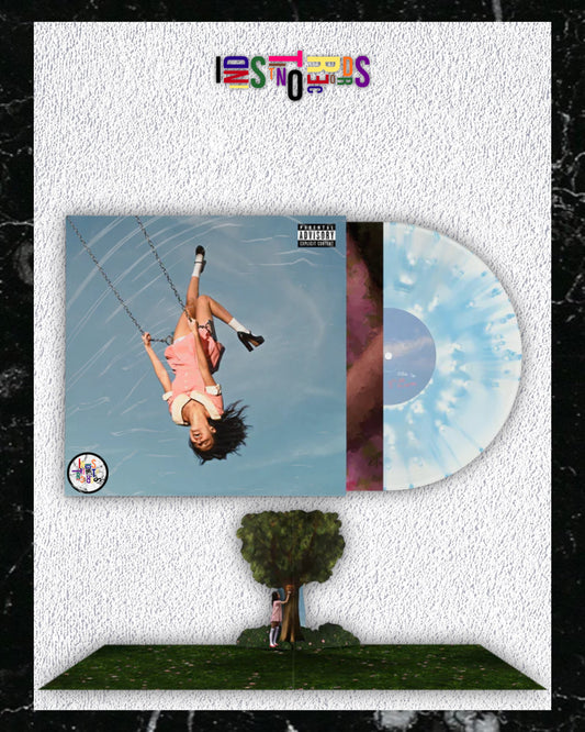 OLIVIA RODRIGO 🩷 YOU SEEM PRETTY SAD FOR A GIRL SO IN LOVE ☁️ POP-UP GATEFOLD BLUE & WHITE MARBLED VINYL 🩷