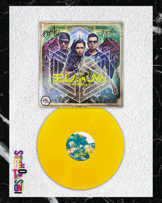 BELANOVA ⭐️ SUEÑO ELECTRO II ⭐️ SIGNED YELLOW VINYL ⭐️