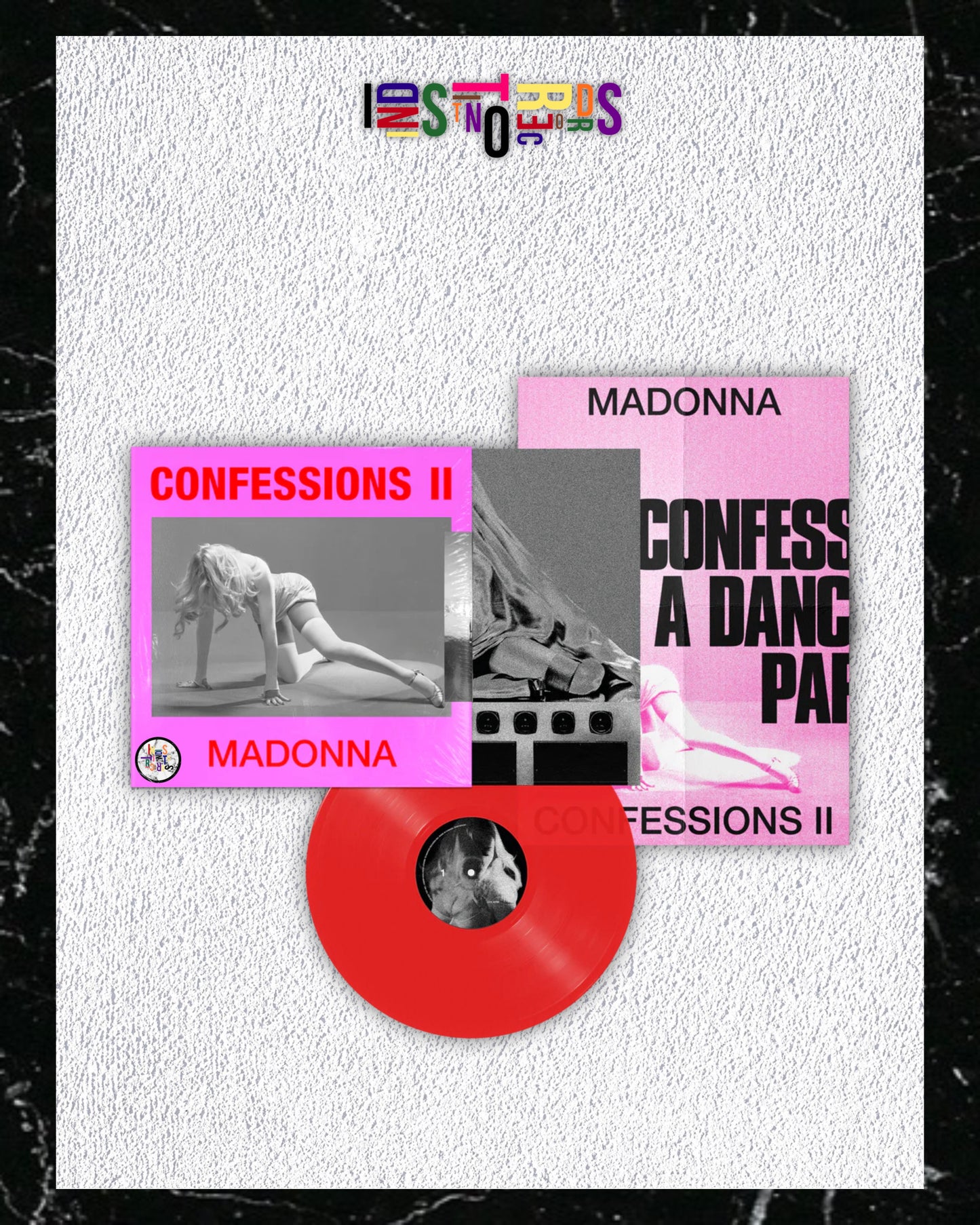 MADONNA 🪩 CONFESSIONS II 💗 TRANSLUCENT RED VINYL 🪩