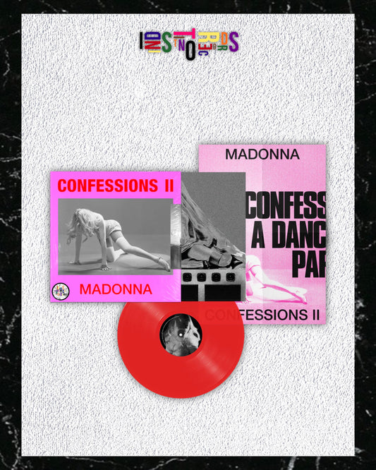 MADONNA 🪩 CONFESSIONS II 💗 TRANSLUCENT RED VINYL 🪩